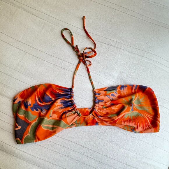 Mikoh XL Bikini Set in Vivid Floral - Malua Top and Noam Bottom - Picture 3 of 8
